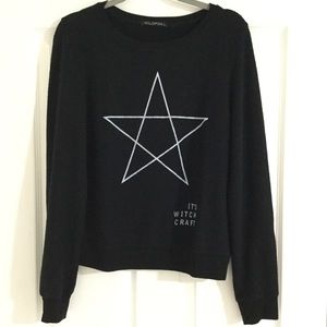 Wildfox “It’s Witchcraft” Baggy Beach Jumper